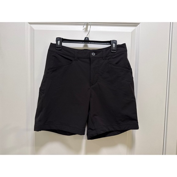 Patagonia Pants - Patagonia Quandary Hiking Short Women 10 Grey Stretch Technical Outdoor 8 Inseam